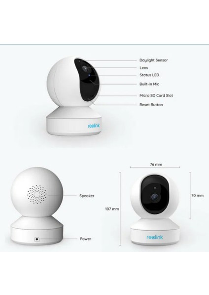 Yeni Wi-Fi Video Gözetim Kamerası Reolink E1 fiyatları