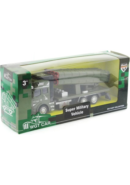 Sürtmeli Die Cast Metal Gövdeli Çoklu Roket Fırlatma Sistemi modelleri