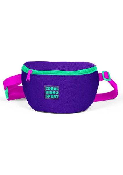 Sport Mor Bel Çantası 22620