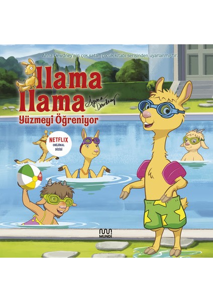 Llama Llama Yüzmeyi Öğreniyor - Anna Dewdney