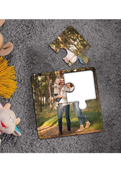 Toys Çocuklar Özel Fotoğraflı Eğitici-Öğretici Ahşap 4 Parça Yapboz Puzzle (6 Adet) fiyatları