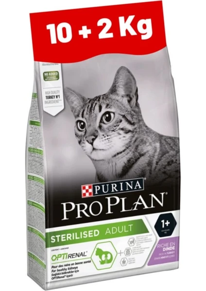 Pro Plan Proplan Hindi Etli Kısırlaştırılmış Kedi Mamasi 10+2 kg