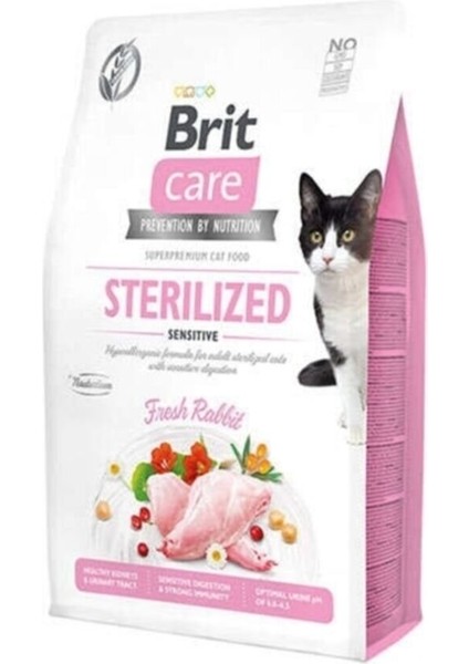 Tahılsız Tavşan Etli Kısır Kedi Maması 2 kg