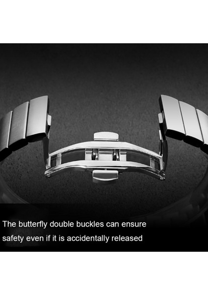 18 mm Samsung Akıllı Saat Tek-Boncuklu Çelik Kordonlu Silver Için (Yurt Dışından) modelleri