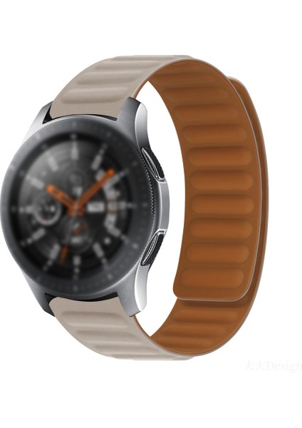 Samsung Galaxy Live SM-R382 Khaki Için Silikon Manyetik Kayış (Yurt Dışından) fiyatları