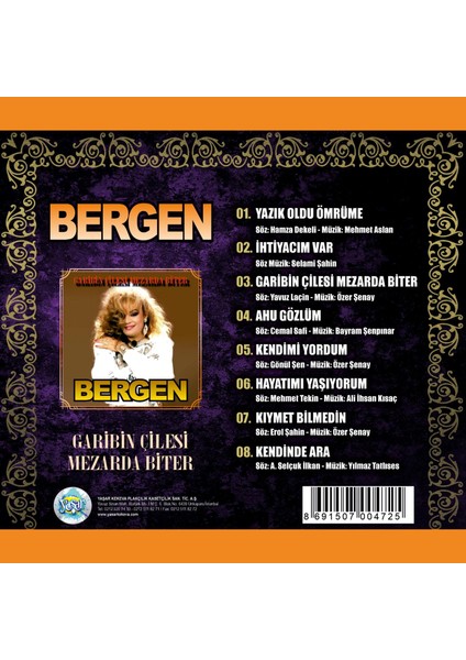 Bergen - Garibin Çilesi Mezarda Biter (Cd)