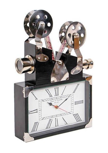 Saat Projektör Alüminyum Vintage Dekoratif Ev Ofis Hediyelik fiyatları