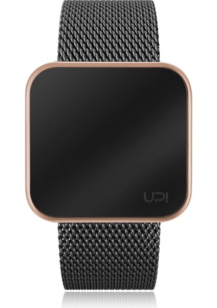 UPWATCH TOUCH SLIM STEEL ROSE&BLACK