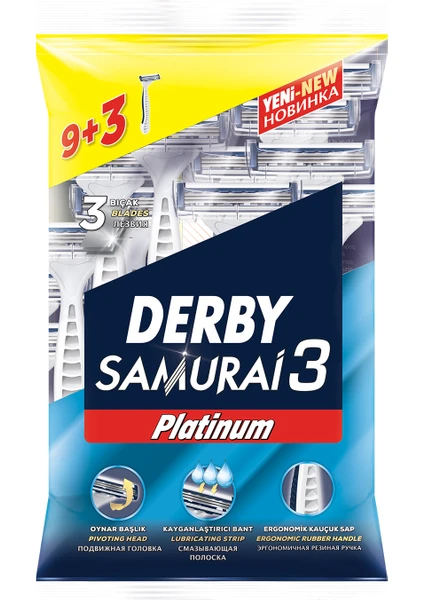 Samurai 3 Platinum 9+3 Poşet