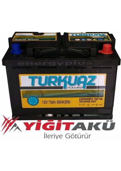 12 V 75 Ah Turkuaz