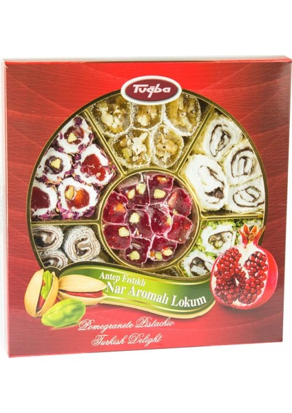 Antep Fıstıklı Narlı Lokum 430 gr