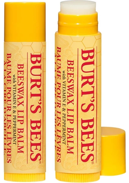 Burt's Bees Beeswax Dudak Bakım Kremi - Nane Ferahlığı X2 Adet