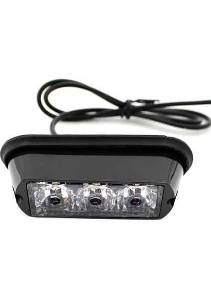 STOP-200 3 Ledli Ikaz Fren Stop Lambası Kırmızı Ledli