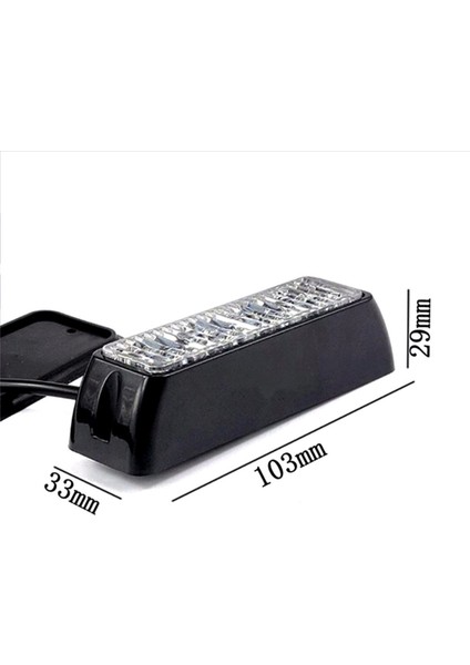 STOP-200 3 Ledli Ikaz Fren Stop Lambası Kırmızı Ledli indirimleri