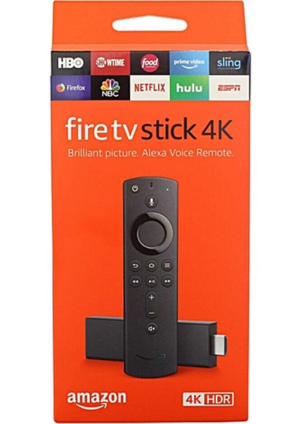 Fire TV Stick 4K Alexa Uyumlu Kumanda Media Player