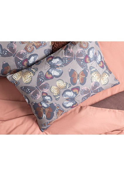 Papilions Pamuklu 2'li Yastık Kılıfı 50 x 70 cm Yeşil