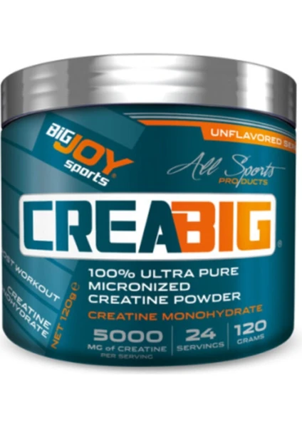 Bigjoy Sports Bigjoy Crea Big Micronized Creatine Powder 120 gr Kreatin Saf