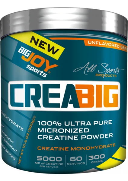 Bigjoy Sports Bigjoy Crea Big Micronized Creatine Powder 300 gr Aromasız Kreatin