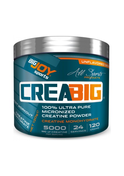 Bigjoy Sports Bigjoy Crea Big Micronized Creatine Powder 120 gr Kreatin Saf