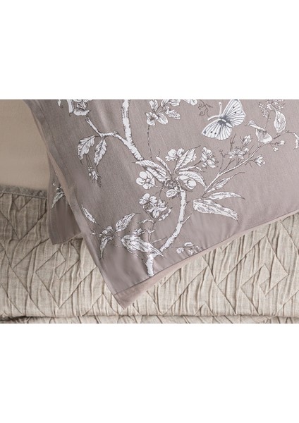 Secret Garden Pamuklu 2'li Yastık Kılıfı 50 x 70 cm Kahverengi modelleri