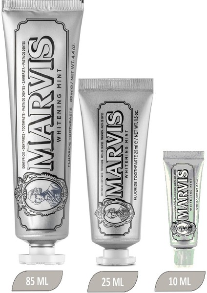 Whitening Mint 3'Lü 85 Ml + 25 Ml + 10 Ml fiyatları
