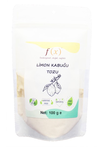 Limon Kabuğu Tozu - 100 gr