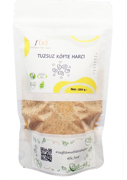 Katkısız - Tuzsuz Bebek Köfte Harcı 250 gr