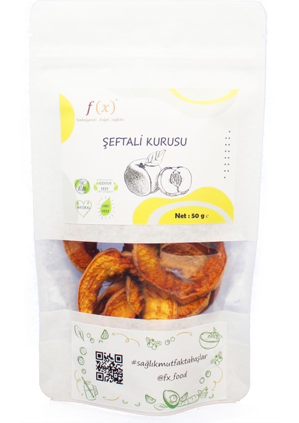 Fx Food Şeftali Kurusu 50 gr