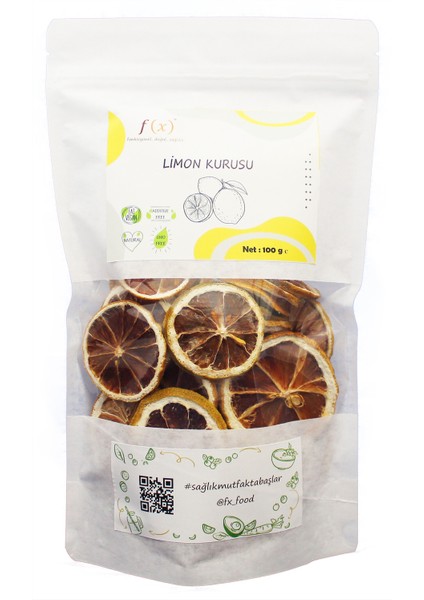 Kurutulmuş Limon 100 gr