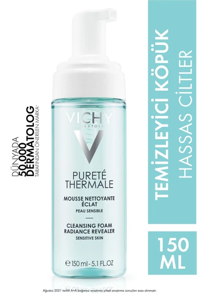 Purete Thermal Temizleyici Köpük Tüm Cilt Tipleri 150 ml