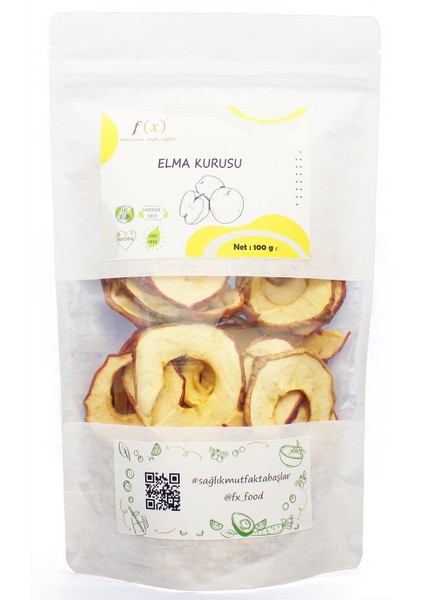 Kurutulmuş Elma 100 gr