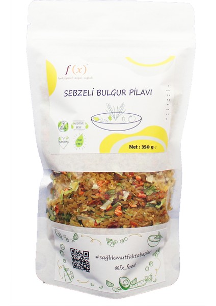 Sebzeli Bulgur Pilavı 350 gr