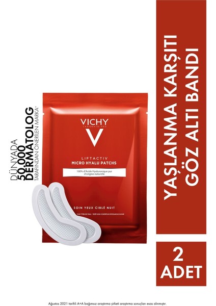 Liftactiv Micro Hyalu Göz Maskesi 2 Adet