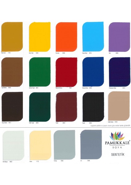 Enamel Sentetik Yağlı Boya 0.75 kg Havai MAVİ869