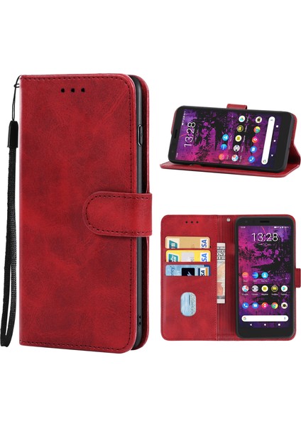 Cat S62 Pro Için Deri Telefon Kılıfı Mavi (Yurt Dışından) modelleri