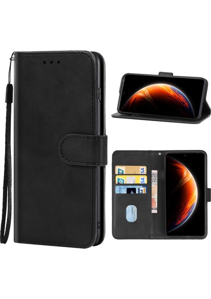 Infinix Zero x Pro Için Deri Telefon Kılıfı Siyah (Yurt Dışından) fırsatları