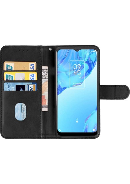 GZPLZ Tcl 20B Için Deri Telefon Kılıfı Siyah (Yurt Dışından) fırsatları