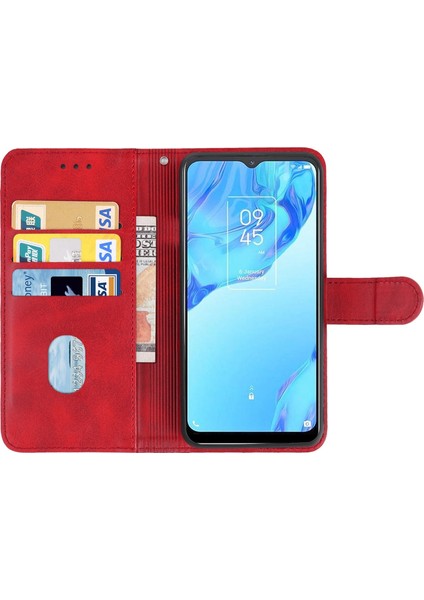 GZPLZ Tcl 20B Için Deri Telefon Kılıfı Siyah (Yurt Dışından) fırsatları