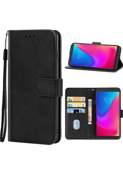 Lenovo K5 Pro Için Deri Telefon Kılıfı Siyah (Yurt Dışından) modelleri