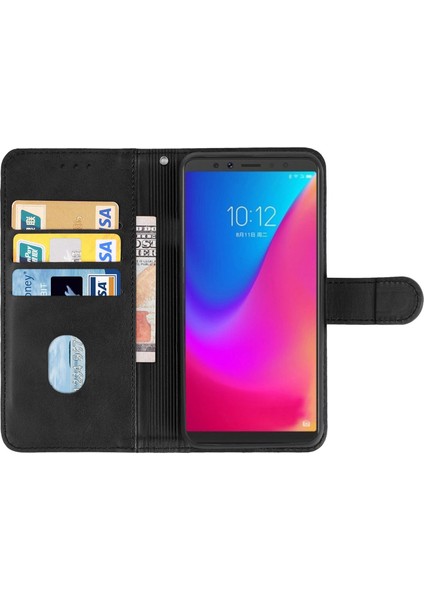 Lenovo K5 Pro Için Deri Telefon Kılıfı Siyah (Yurt Dışından) fırsatları