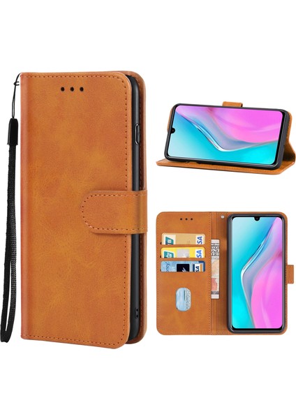 Infinix Note 11 Için Deri Telefon Kılıfı Mavi (Yurt Dışından) modelleri