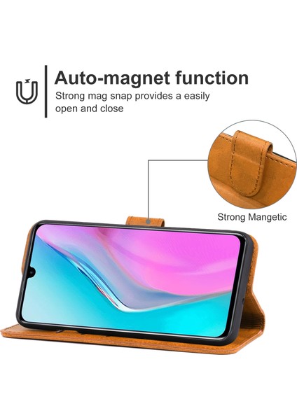 Infinix Note 11 Için Deri Telefon Kılıfı Mavi (Yurt Dışından) indirimleri