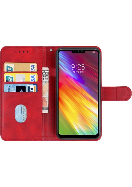 Lg Q9 Için Deri Telefon Kılıfı Siyah (Yurt Dışından) fırsatları