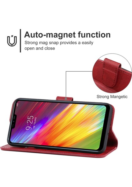 Lg Q9 Için Deri Telefon Kılıfı Siyah (Yurt Dışından) indirimleri