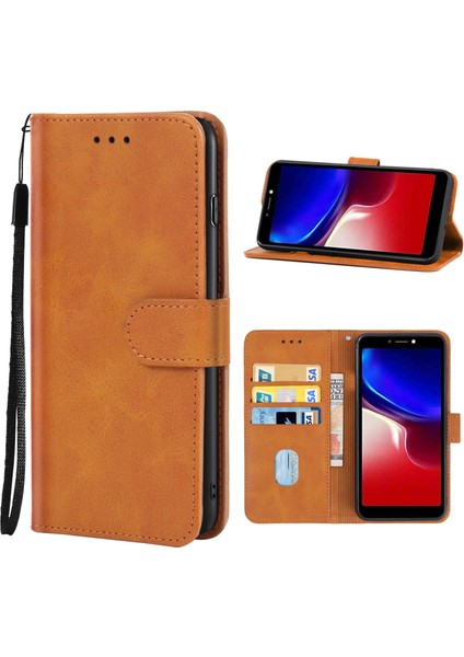 Tecno P32 Deri Telefon Kılıfı Için Mavi (Yurt Dışından) modelleri