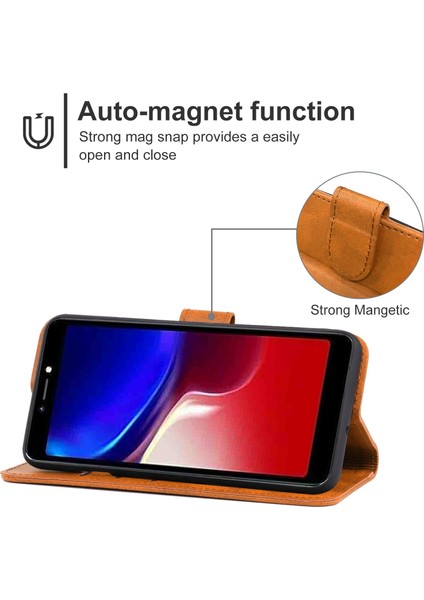 Tecno P32 Deri Telefon Kılıfı Için Mavi (Yurt Dışından) indirimleri