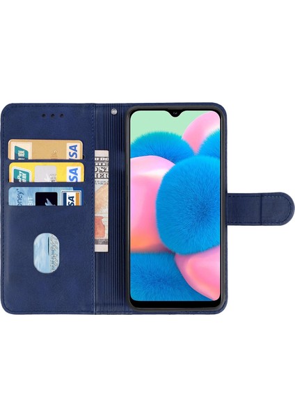 Samsung Galaxy A30S/A50/A50S Için Deri Telefon Kılıfı Kırmızı (Yurt Dışından) indirimleri
