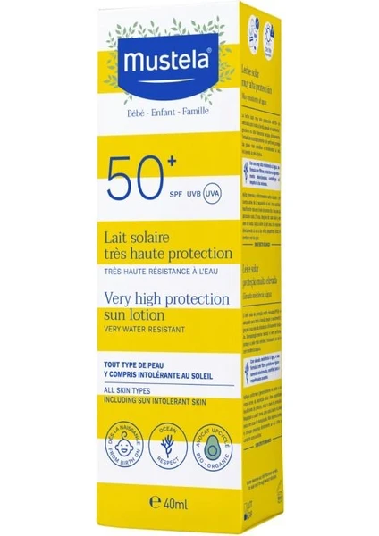 Spf50+ Güneş Losyonu 40 Ml