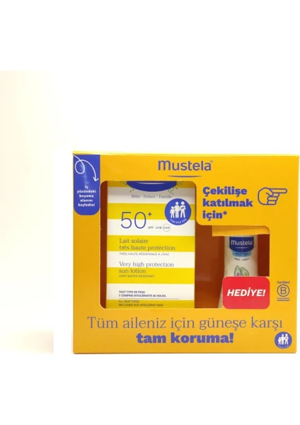 Spf50+ Güneş Losyonu 100 Ml + 50 Ml Hydra Bebe