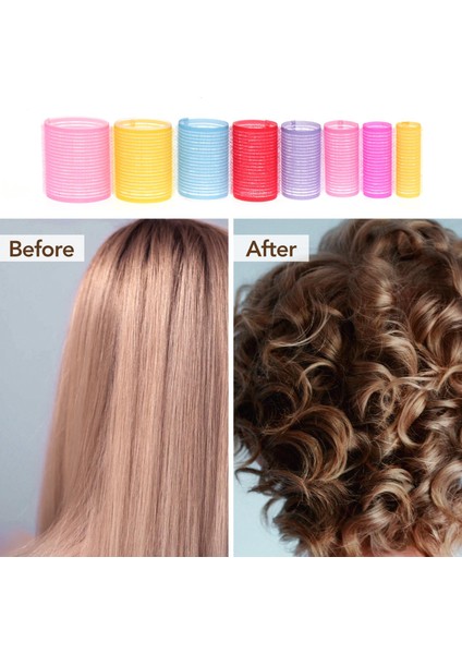 10X Saç Rulo Curling Bukleler Saç Şekillendirici Araçları Kuaförlük Curlers 48MM(Yurt Dışından)